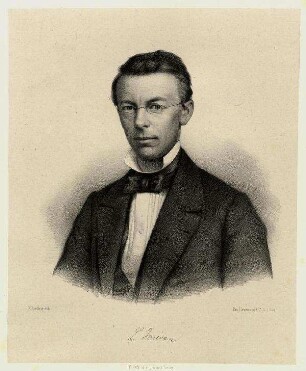 Bildnis von Ludwig Jastrau ( 1823-1898)