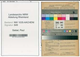 Entnazifizierung Paul Siebel , geb. 20.03.1912 (Steiger)