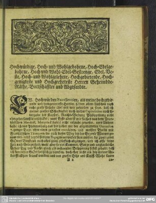 [Schreiben an die Reichsversammlung]