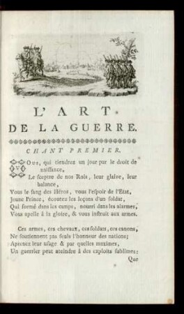 Chant Premier.