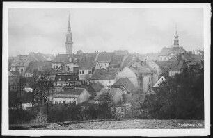Radeberg. Blick auf Radeberg