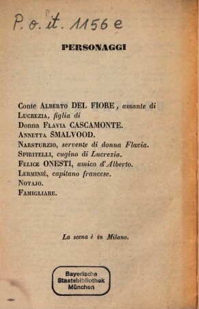 Un vero amico : Commedia in 3 atti