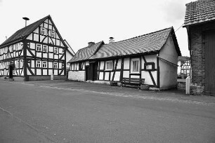 Ehem. Back- und Gemeindehaus (Gemeindehaus , Backhaus); Schotten, Rathausstraße 5