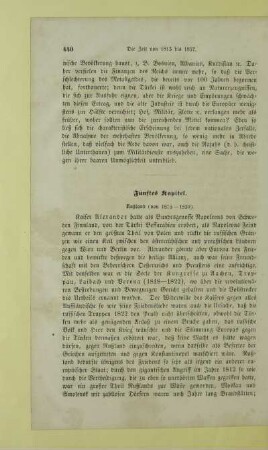 Fünftes Kapitel. Rußland (von 1815-1830)