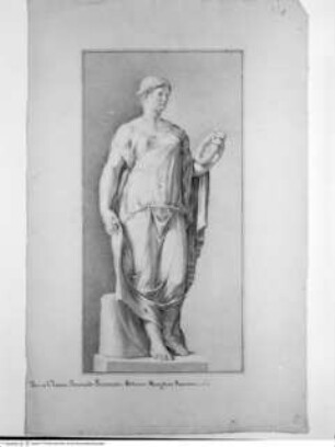 Concorso Accademico 1750, Terza Classe: Die Statue der Dea Flora im Palazzo Farnese, secondo premio