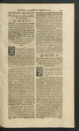 Classis Quartae. De Personis, & actibus quibusdam iudicialibus.