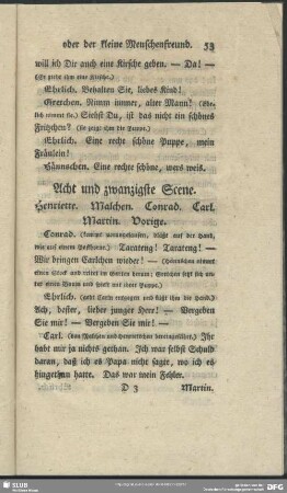 Acht und zwanzigste Scene