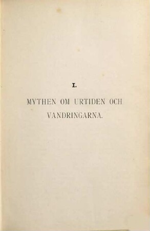 Undersökningar i Germanisk Mythologi : Af Viktor Rydberg, 1