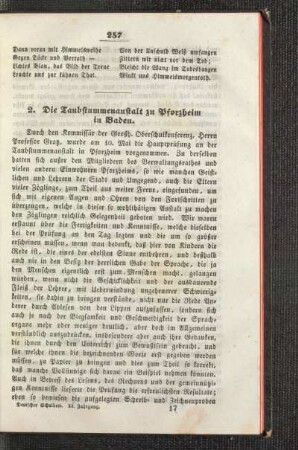 ¬Die¬ Taubstummenanstalt zu Pforzheim in Baden