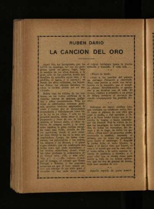 La canción de oro