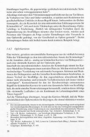 1.4.2 Opferkarrieren