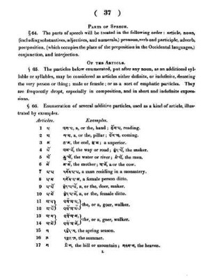 §64. - Parts of Speech