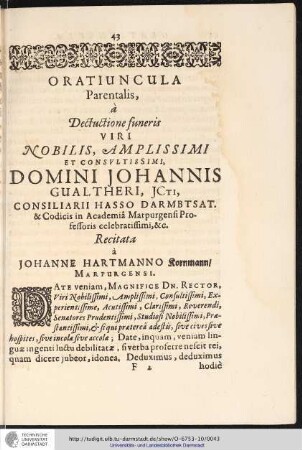 Oratiuncula