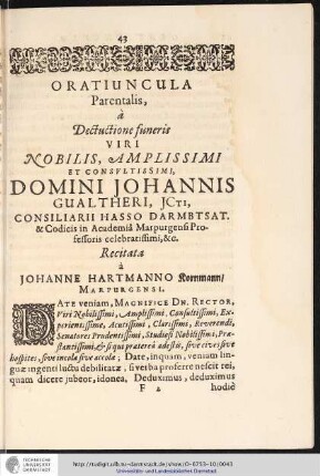 Oratiuncula