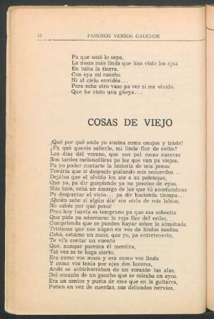 Cosas de viejo
