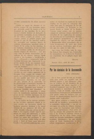 Por los dominios de lo desconocido