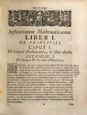 Institutionum Mathematicarum Libri Tres, [1]