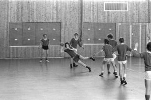 Hallenhandball-Meisterschaft der Karlsruher Hauptschulen in der Carl-Benz-Halle