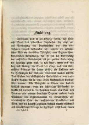Österreichisches historisches Jahrbuch. 1. 1863