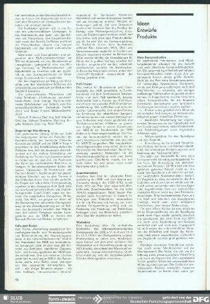 Zusammenarbeit AIF (DDR) und IPD (ČSSR) : Informationen DDR