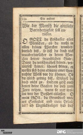 Ein anders Buß-Gebett.