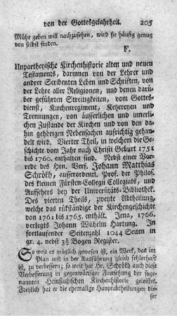 Unpartheyische Kirchenhistorie Alten und Neuen Testaments. T.4.,Abt.2.
