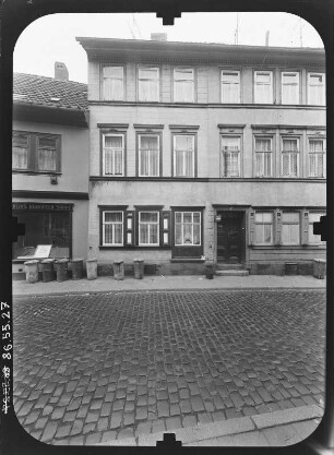 Erfurt-Altstadt, Fischersand 7. Wohnhaus. Straßenfront