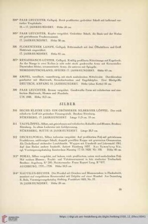 Silber (Nr. 310-320)