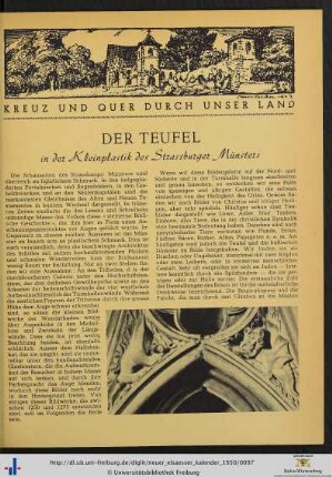 Kreuz und quer durch unser Land.