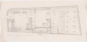 Garten Erdtmann, Königsberg: Lageplan mit Gartenplan 1:100