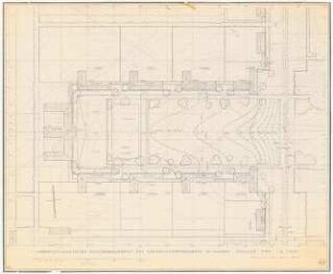 Landwirtschaftliche Forschungsanstalt des Generalgouvernements, Pulawy: Grundriss des großen Hofes 1:500
