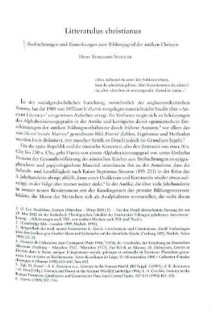 297-312 Litteratulus christianus