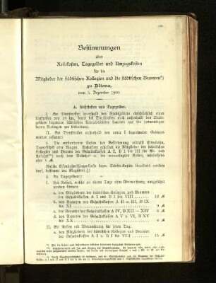 A. Reisekosten und Tagegelder.