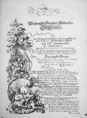 Berlin, Balleinladung eines Berliner Künstlervereins