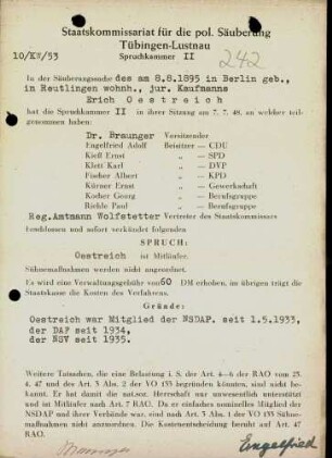 Oestreich, Erich