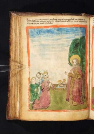 Johannes predigt vor König Herodes