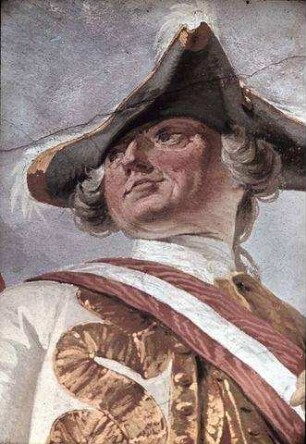Allegorie des Krieges und Darstellung der österreichischen Militärmacht während des 7-jährigen Krieges