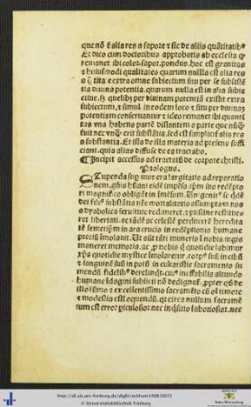 Accessus ad tractatum de corpore christi