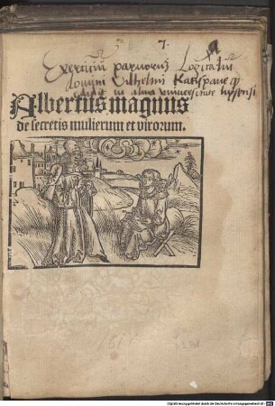 Albertus magnus de secretis mulierum et virorum