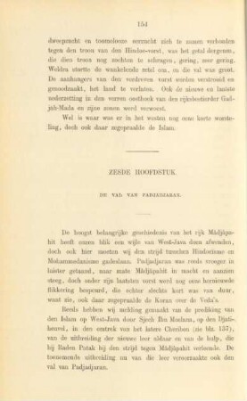 Zesde hoofdstuk. De val van Padjadjaran