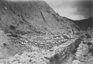 Goldmine im Chuquiaguillo-Tal
