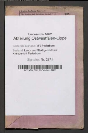 Konkursverwalter: Meyerhans, Heinrich: