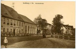 Frohburg. Bahnhofstraße, Gasthof zur grünen Aue