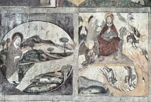 Die Erschaffung der Landtiere und die Scheidung von Engeln und Teufeln
