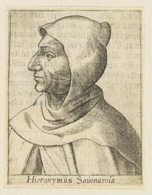 Bildnis des Hieronymus Sauonarola