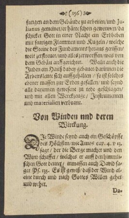 Von Winden und deren Wirckung.