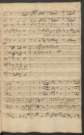 14. Choral [= Nr. 11, nur Vermerk]
