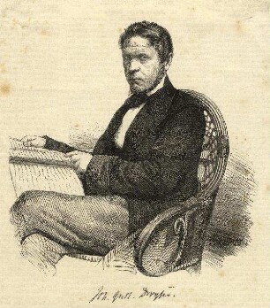 Bildnis von Johann Gustav Droysen (1808-1884)