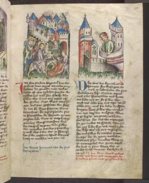 Einzug Christi in Jerusalem; Jeremias klagt über die Zerstörung Jerusalems (Kapitel 15)