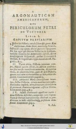 Liber I.